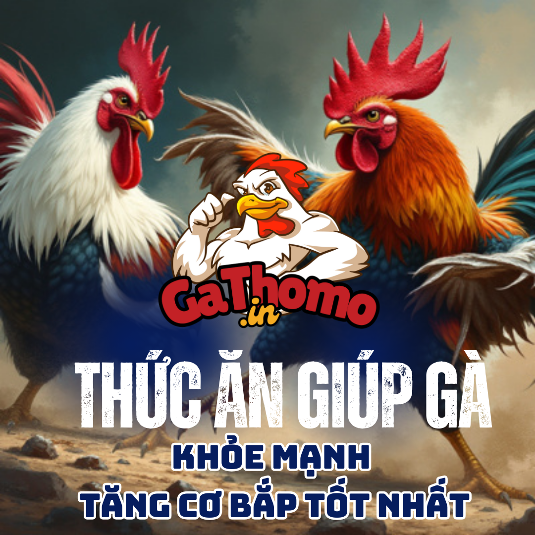 Gathomo Chia Sẻ: Thức Ăn Giúp Gà Khỏe Mạnh, Tăng Cơ Bắp Tốt